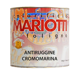 Antiruggine Cromomarina Colorificio Mariotti Foligno