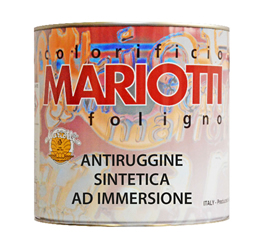 Antiruggine Sintetica ad Immersione Colorificio Mariotti Foligno