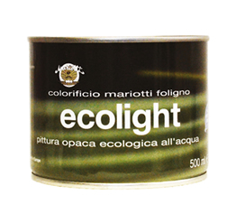 Ecolight Pittura Ecologica all'Acqua Colorificio Mariotti Foligno