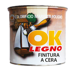 Ok Legno Finitura Semilucida a Cera Colorificio Mariotti Foligno