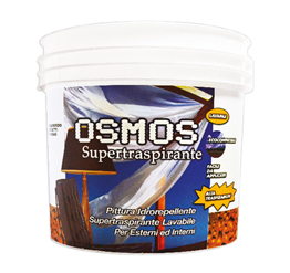 Osmos Extra Pittura Idrorepellente Traspirante per Interno Colorificio Mariotti Foligno