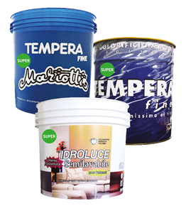 Tempera Super Idroluce Super Colorificio Mariotti Foligno -