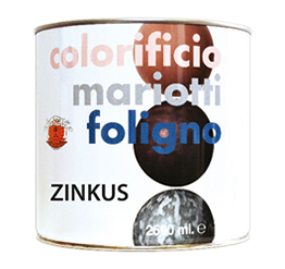 Zinkus Finitura Aggrappante per Lamiere Zincate Colorificio Mariotti Foligno