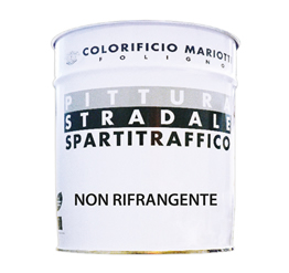 Vernice Spartitraffico non Rifrangente Colorificio Mariotti Foligno